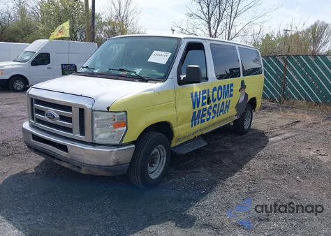 2010 Ford E-350 Super Duty Xl/Xlt z USA, uszkodzony, nr VIN 1FBNE3BL2ADA45570
